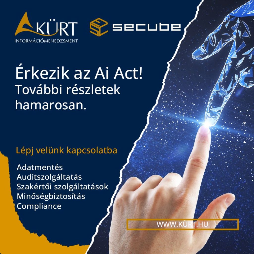 Érkezik az Ai Act! További részletek hamarosan!